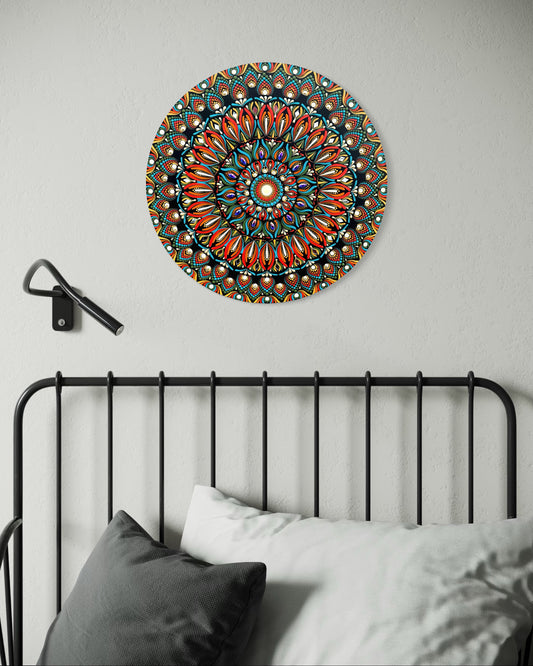 16 Inch Mandala - Sacred Bloom