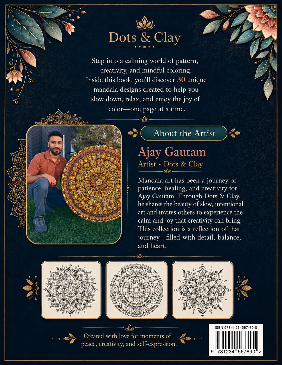Mandala Coloring Book PDF, 30 Unique Designs, Mindful Relaxation Art (Digital Download)