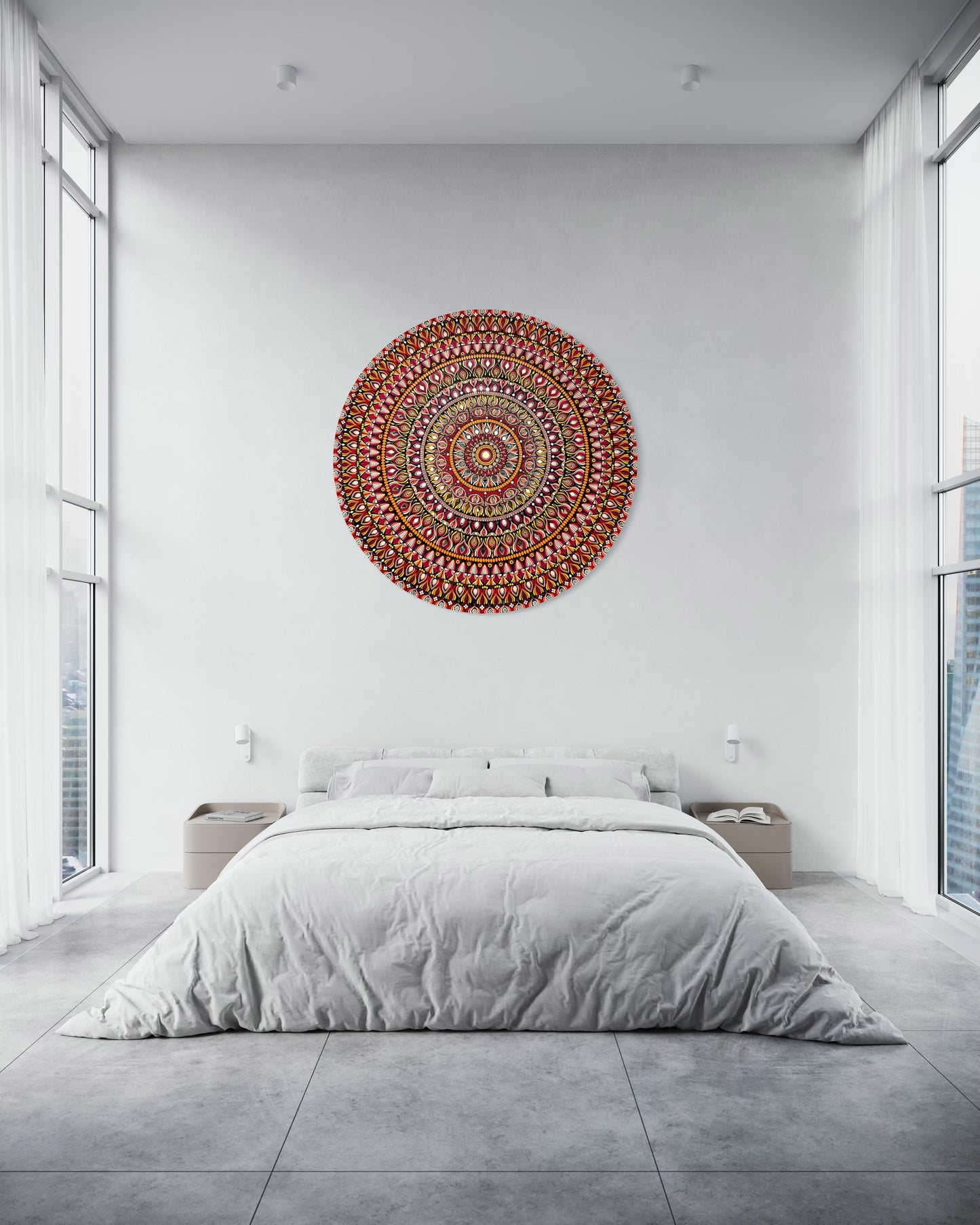 48 Inch Custom Made Mandala -    Royal Radiance