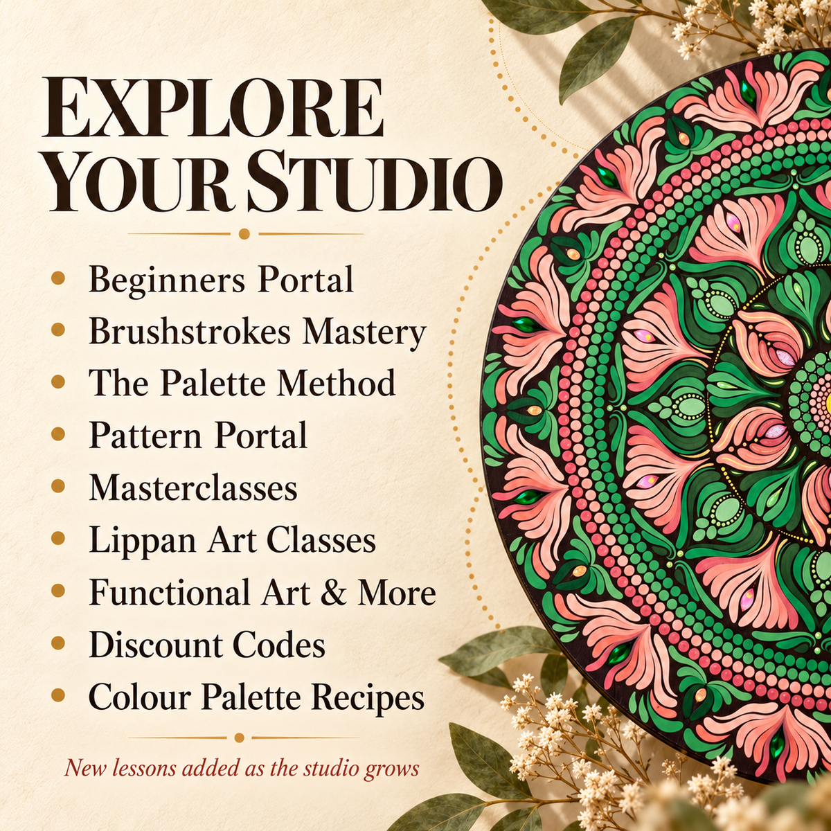 Dots & Clay Studio Membership