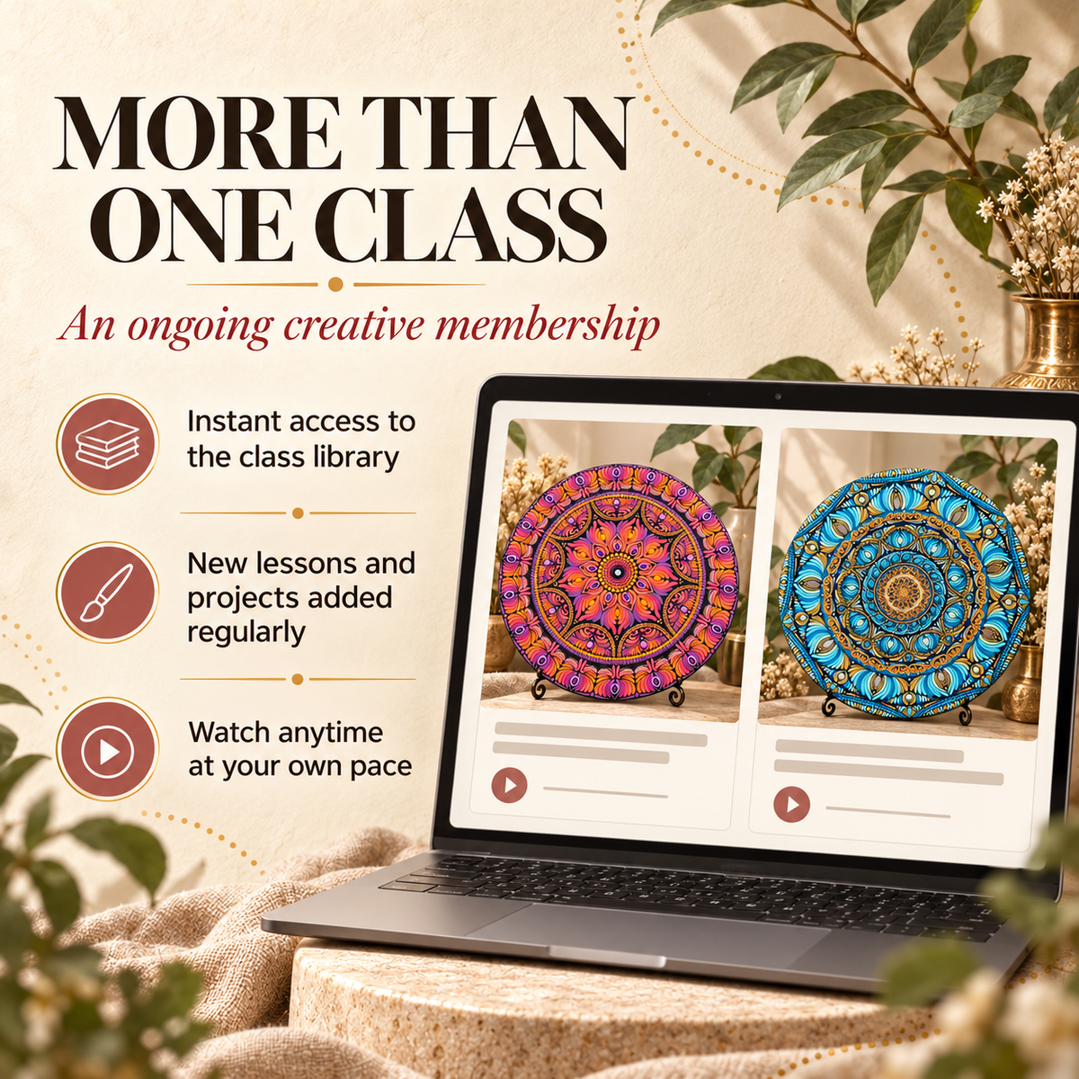 Dots & Clay Studio Membership